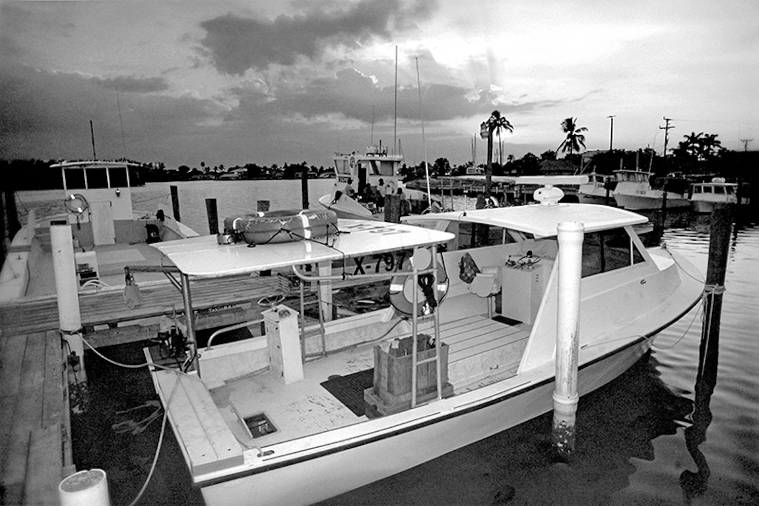 picture of Small Floridian fishing boats, ready to sail