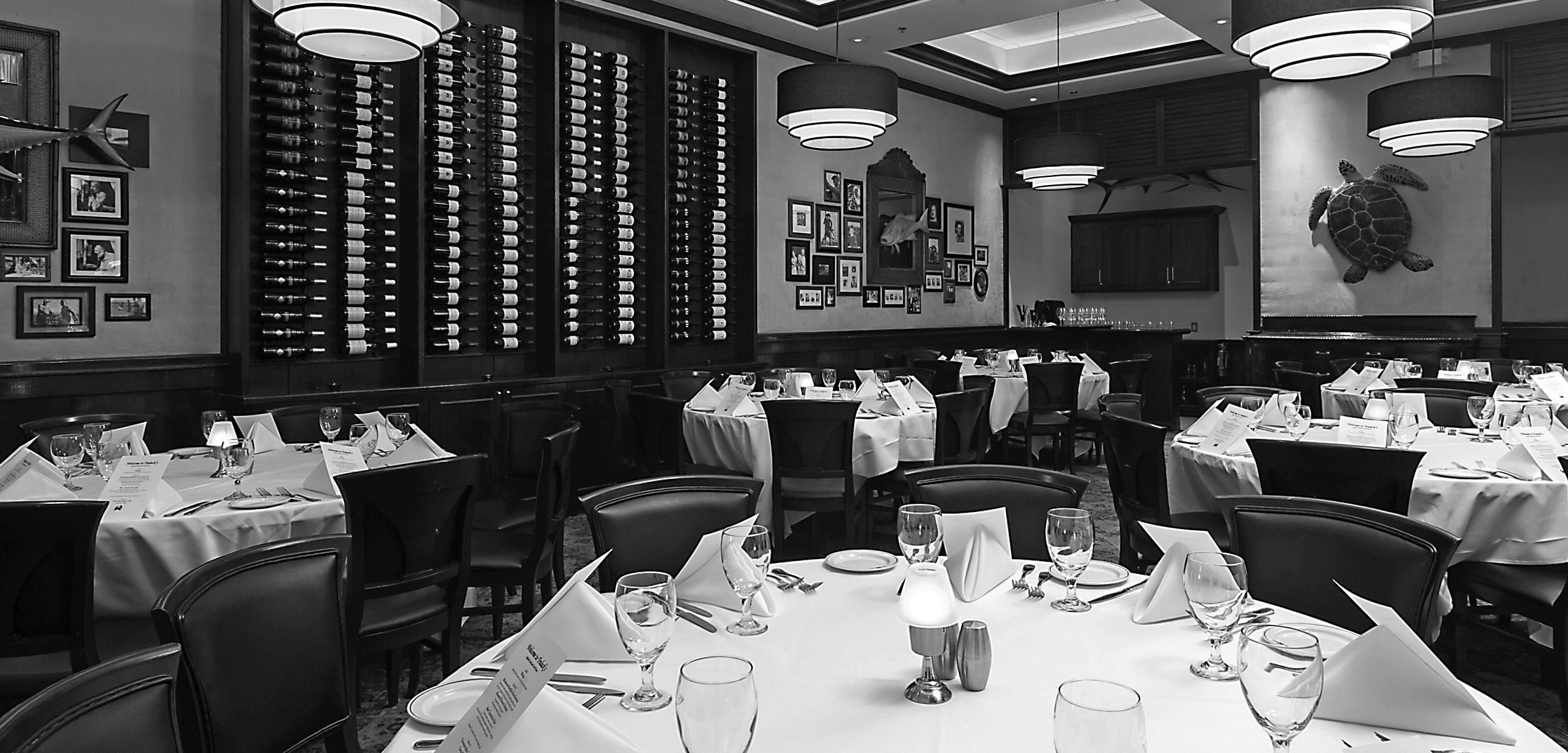 Beautiful shot of our Naples room in our Houston location
