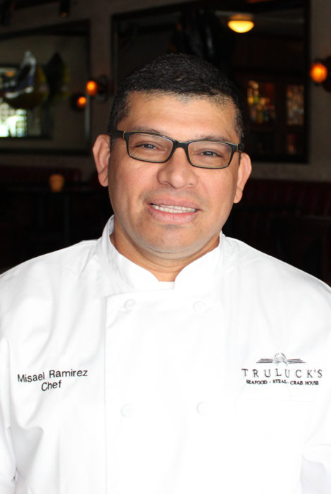 picture of Chef Misael of Houston standing in the lounge