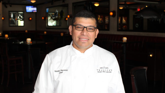 picture of Chef Misael of Houston standing in the lounge